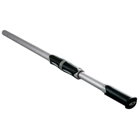 Premium telescoopstang 2x180 zilver/zwart/grijs – Zwemco.be