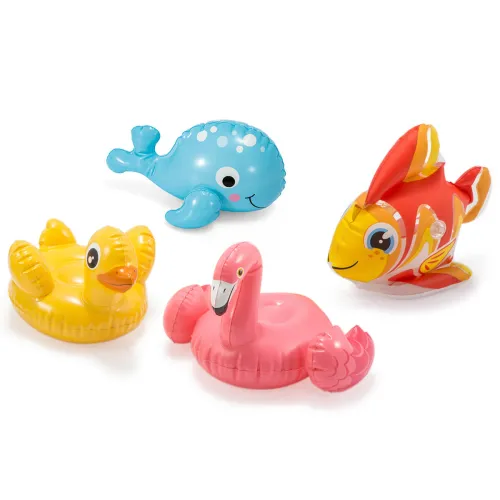 Intex Puff 'n Play - Opblaasbare dieren (set van 4)