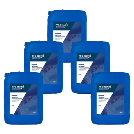 Voordeelpakket Vloeibare Chloor - 5x 20L – Zwemco.be