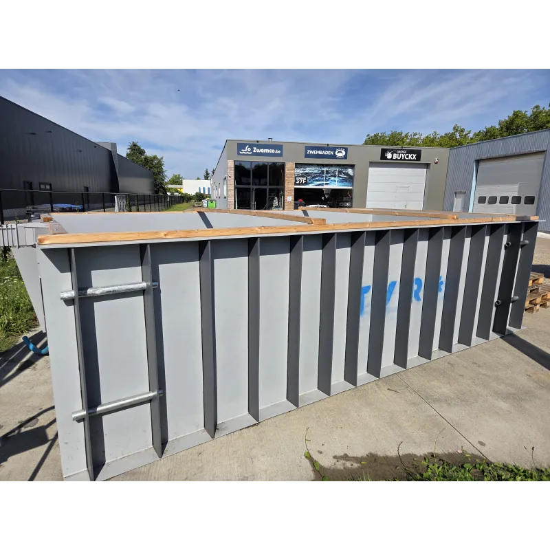 Showroommodel HDPE Zwembad 5 x 2,5 x 1,4 meter – Zwemco.be