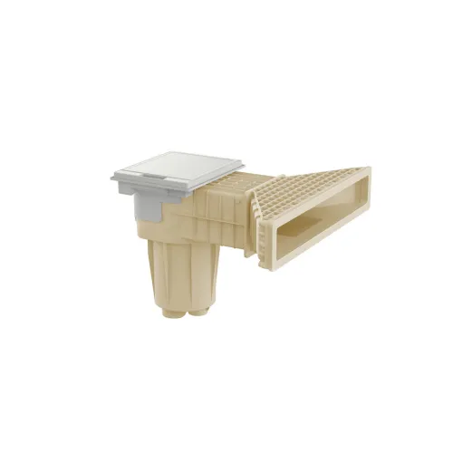 Hayward X-Pro 600 skimmer ZAND liner hoogwaterlijn