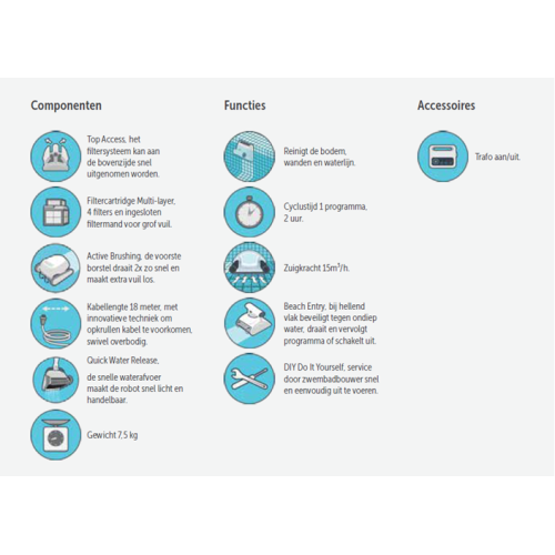 Dolphin Scoop Comfort Zwembadrobot – Zwemco.be Dolphin Scoop Comfort Zwembadrobot – Zwemco.be