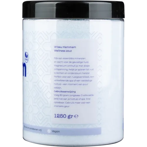 W'eau badzout - Hammam - 1250 gram – Zwemco.be