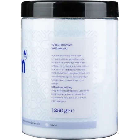W'eau badzout - Hammam - 1250 gram – Zwemco.be