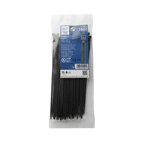 UV-Protect Kabelbinders Zwart 3,6 x 200 mm - 100 stuks