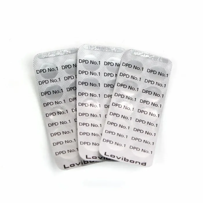 Chloor DPD 1 tabletten voor digitale tester - 100 stuks – Zwemco.be Chloor DPD 1 tabletten voor digitale tester - 100 stuks – Zwemco.be
